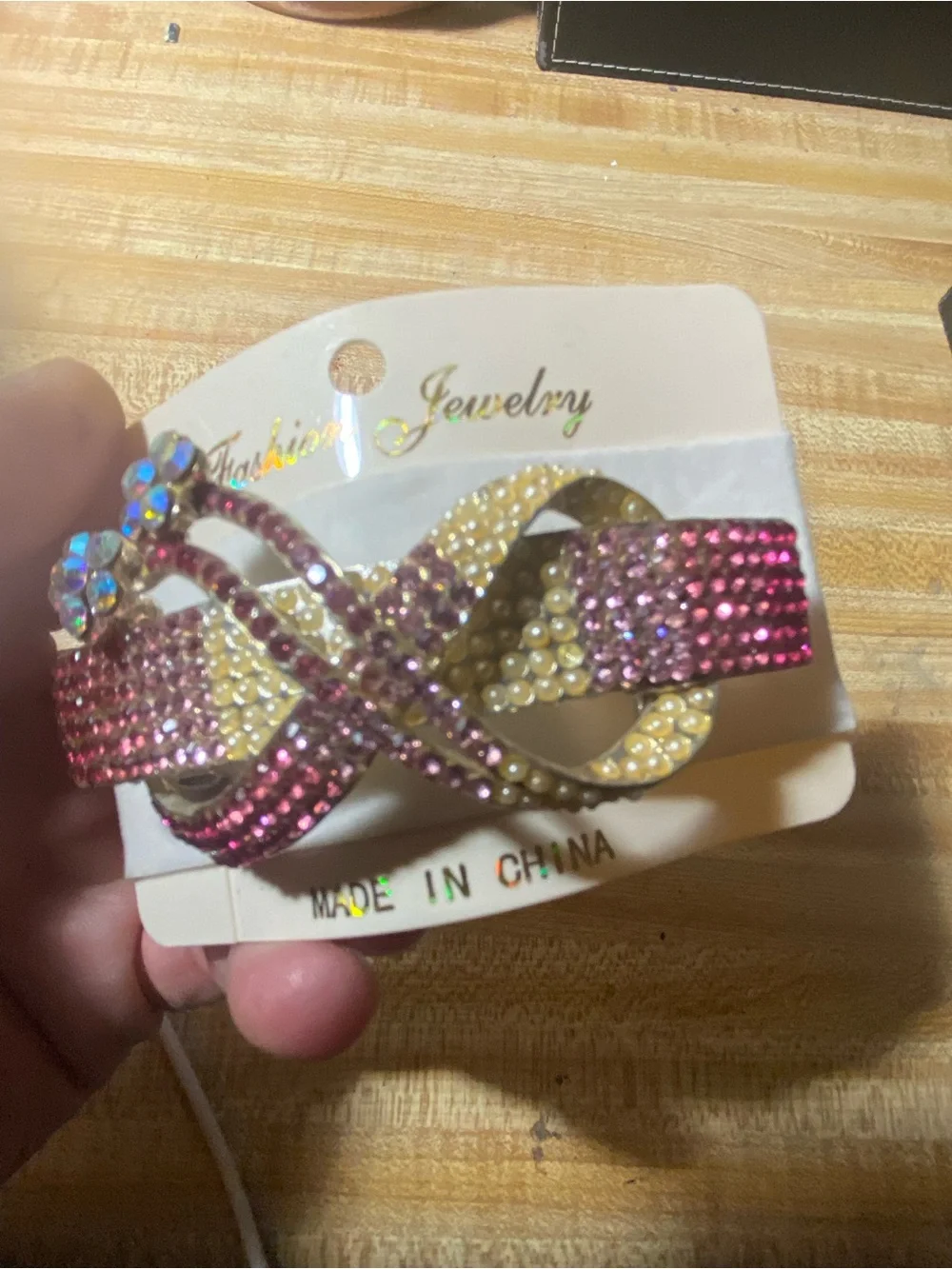 Fashion Jewelry Twisted Hair Clip - Picture 4 of 7